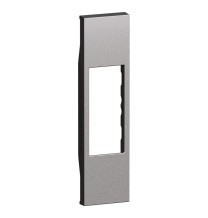 Cover Bticino Living Now Steel per prese telefoniche e prese di rete e connettori KS07
