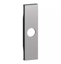 Cover Bticino Living Now Steel per prese Tv e falso polo con uscita KS08