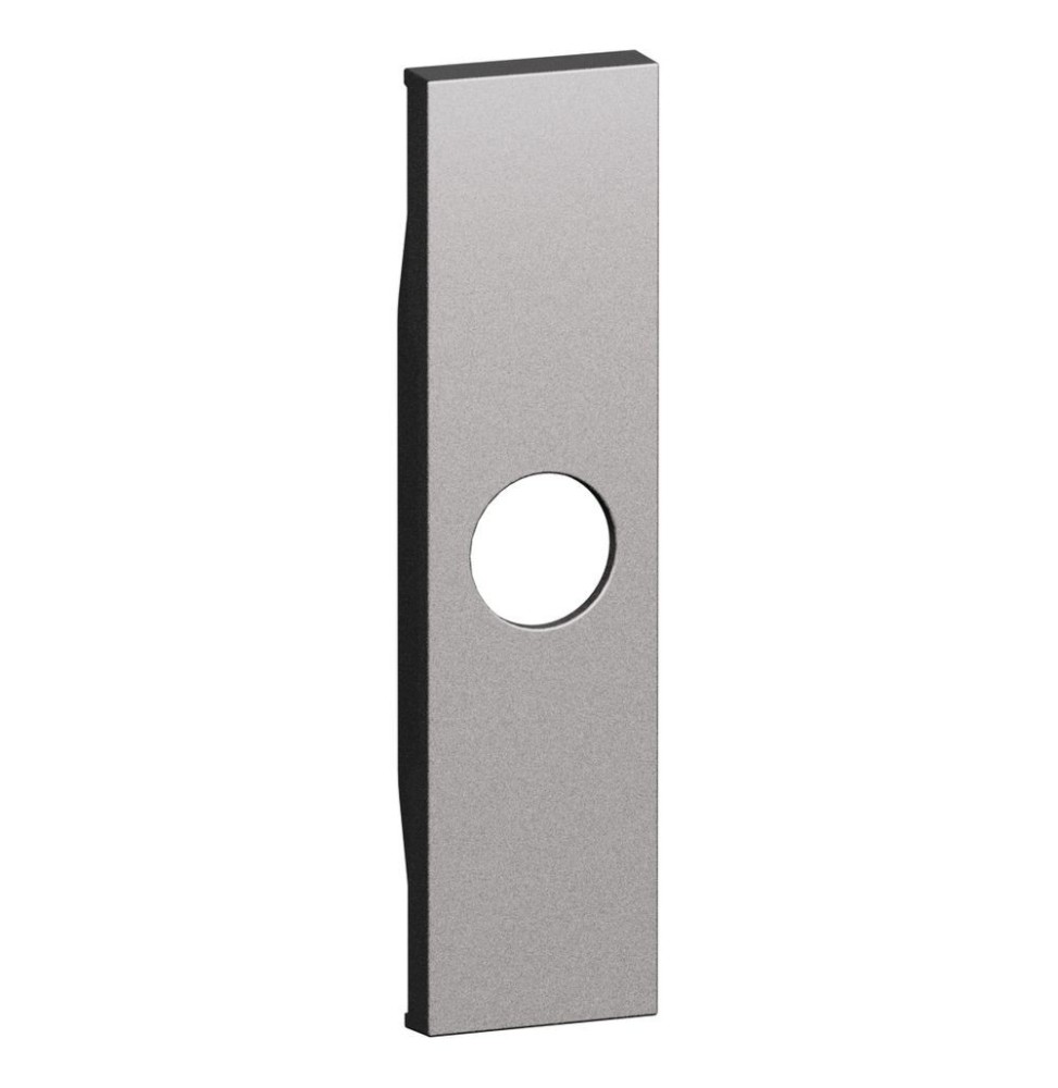 Cover Bticino Living Now Steel per prese Tv e falso polo con uscita KS08