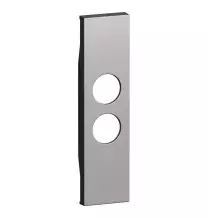Cover Bticino Living Now Steel per prese Tv demiscelate KS09