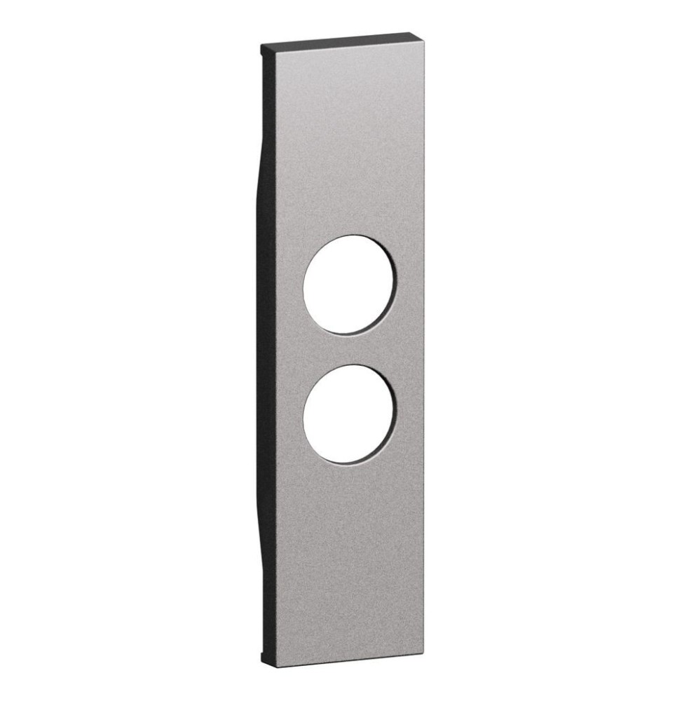 Cover Bticino Living Now Steel per prese Tv demiscelate KS09