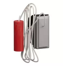 Pulsante a tirante Living Now Bticino Steel KS4033