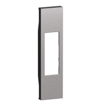 Cover Bticino Living Now per prese, interruttori bipolari e pulsanti a tirante colore Steel  KS02
