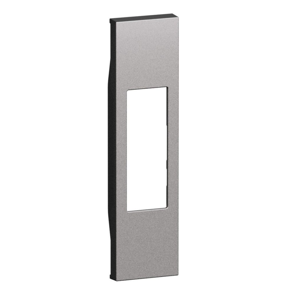 Cover Bticino Living Now per prese, interruttori bipolari e pulsanti a tirante colore Steel  KS02