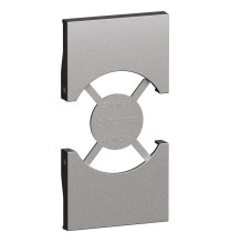 Cover Bticino Living Now per prese Tedesche colore Steel KS03