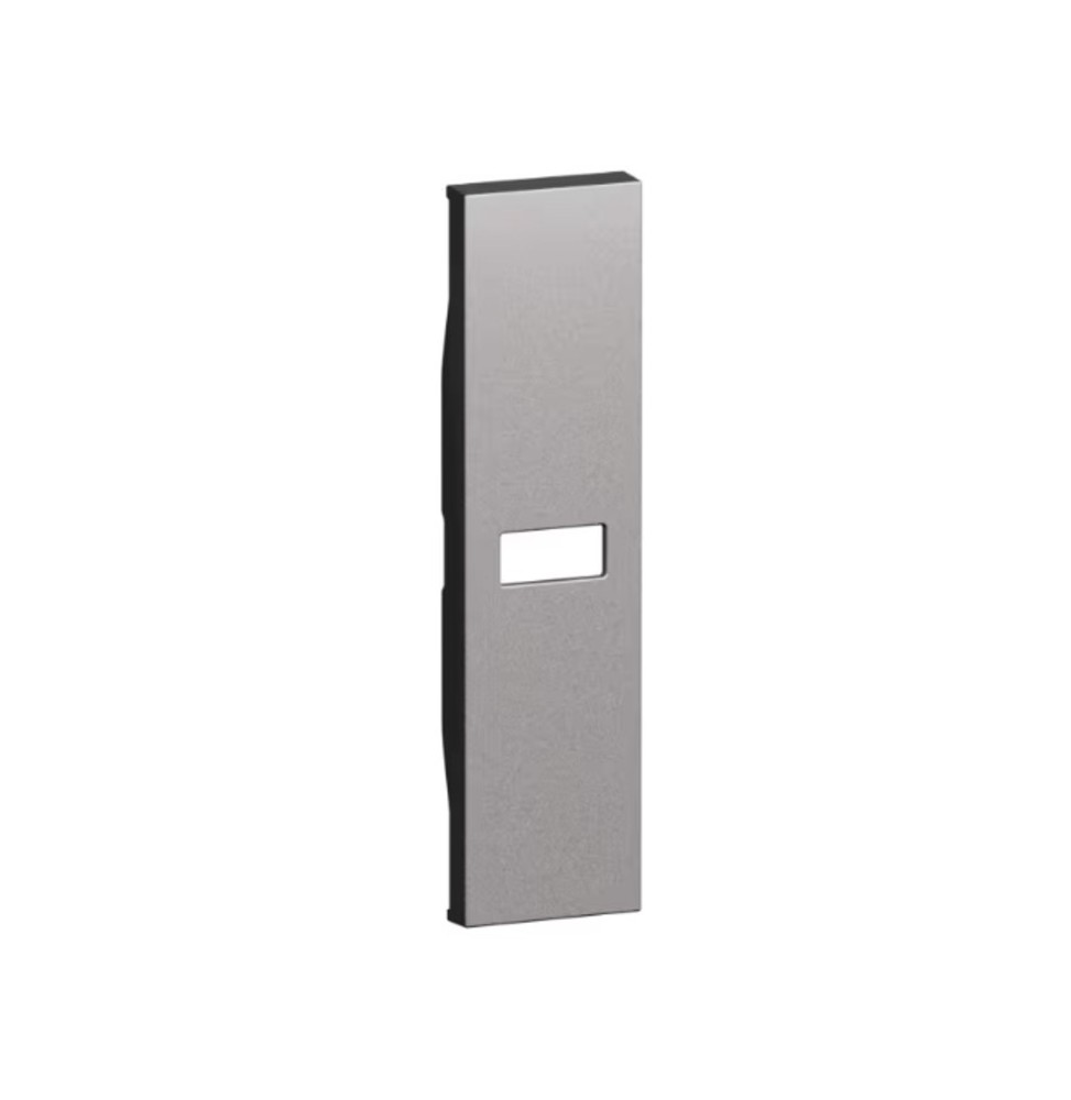 Cover Bticino Living Now Steel per caricatori USB da 1 modulo KS11C