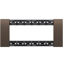 Placca Bticino Living Now Bronze sei posti in Zama KA4806KB