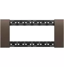 Placca Bticino Living Now Bronze sei posti in Zama KA4806KB