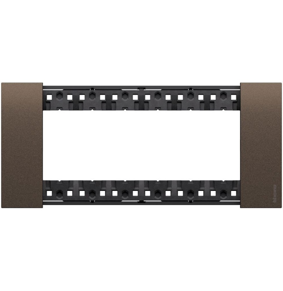 Placca Bticino Living Now Bronze sei posti in Zama KA4806KB