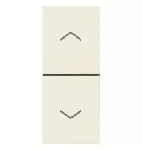 Pulsante saliscendi interbloccato con frecce Vimar Linea Canapa 30062.C