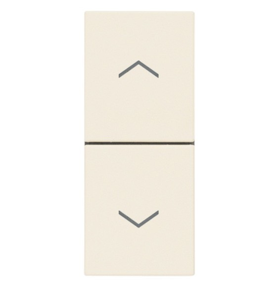 Pulsante saliscendi interbloccato con frecce Vimar Linea Canapa 30062.C
