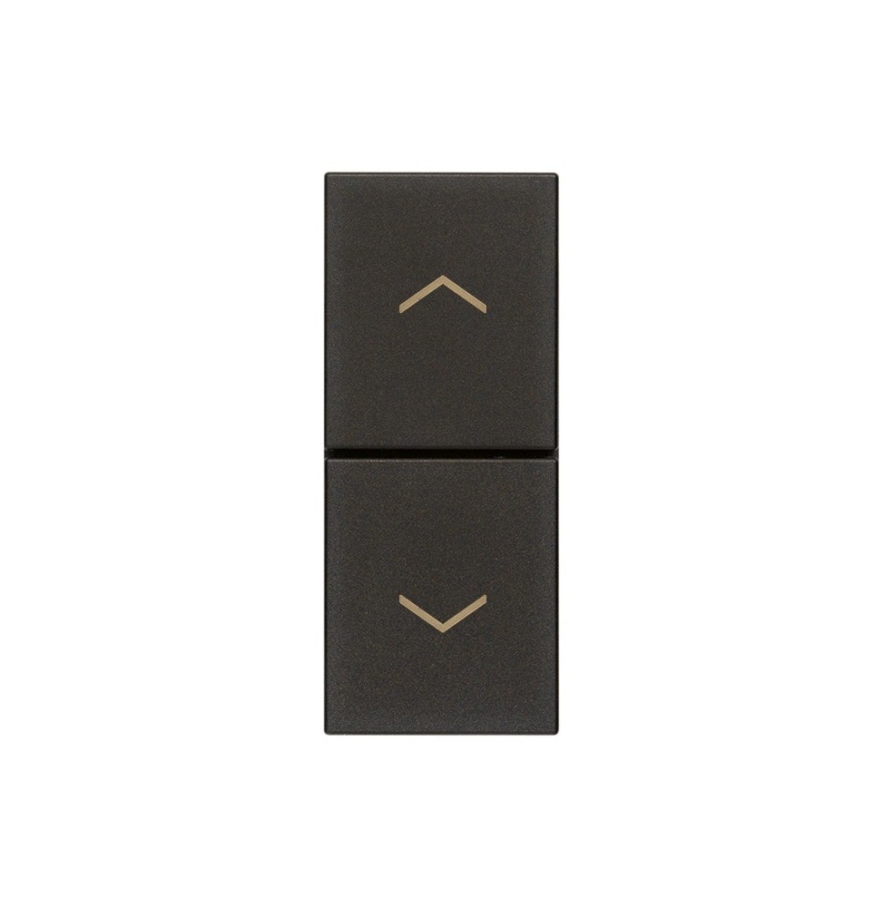 Pulsante saliscendi interbloccato con frecce Vimar Linea Nera 30062.G