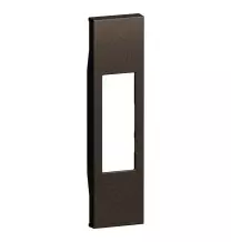 Cover Bticino Living Now per prese, interruttori bipolari e pulsanti a tirante colore Bronze  KB02