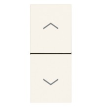Pulsante saliscendi interbloccato con frecce Vimar Linea Bianca 30062.B