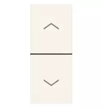 Pulsante saliscendi interbloccato con frecce Vimar Linea Bianca 30062.B