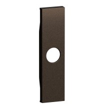 Cover Bticino Living Now Bronze per prese Tv e falso polo con uscita KB08