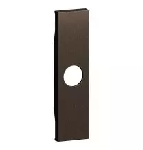 Cover Bticino Living Now Bronze per prese Tv e falso polo con uscita KB08