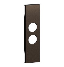 Cover Bticino Living Now Bronze per prese Tv demiscelate KB09