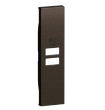 Cover Bticino Living Now Bronze per prese con due ingressi USB KB13C