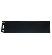 Set 10 Cartellini Portanome Neri Alpha Urmet 1168/100