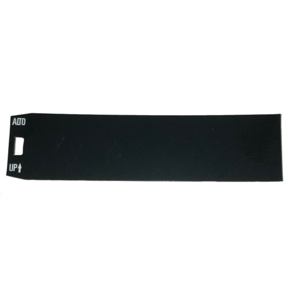 Set 10 Cartellini Portanome Neri Alpha Urmet 1168/100