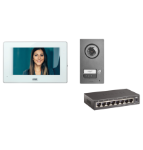 Kit Monofamiliare Video IP con Pulsantiera Mikra2 Urmet 1060/634