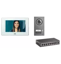 Kit Monofamiliare Video IP con Pulsantiera Mikra2 Urmet 1060/634