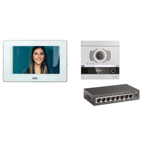 Kit Monofamiliare Video IP con Pulsantiera Alpha Urmet 1060/644