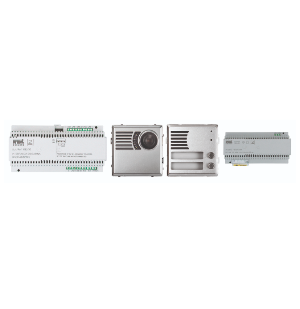 Kit colonna Secondaria Video sistema 2Voice Sinthesi S2 Urmet 1783/718