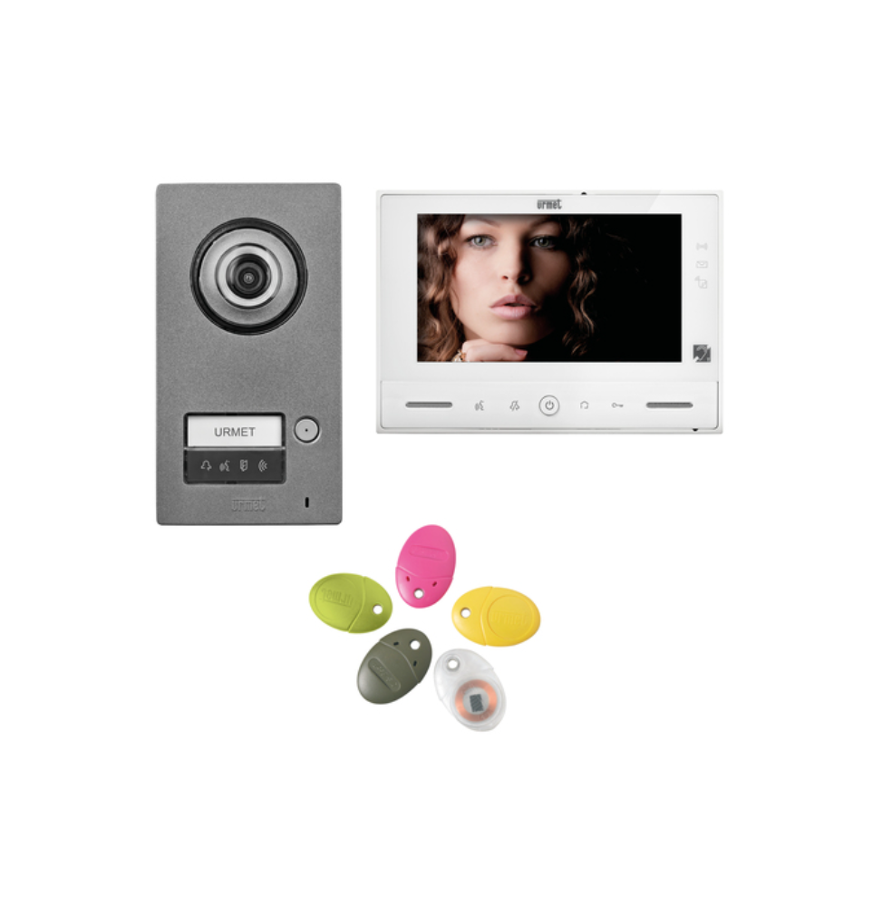 Kit Monofamiliare Video WiFi con Pulsantiera Mikra2 Urmet 1723/95U