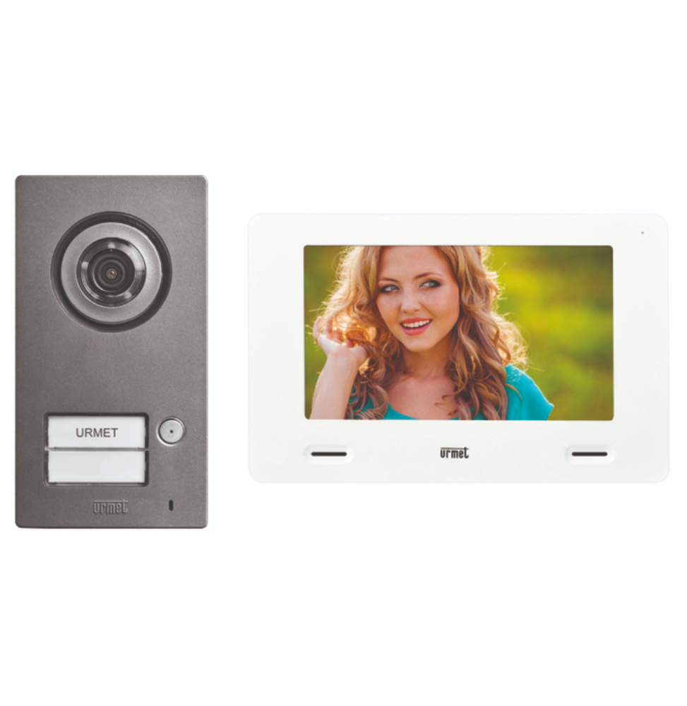 Kit Monofamiliare Video con Monitor Vivavoce cxModo Urmet 1722/95