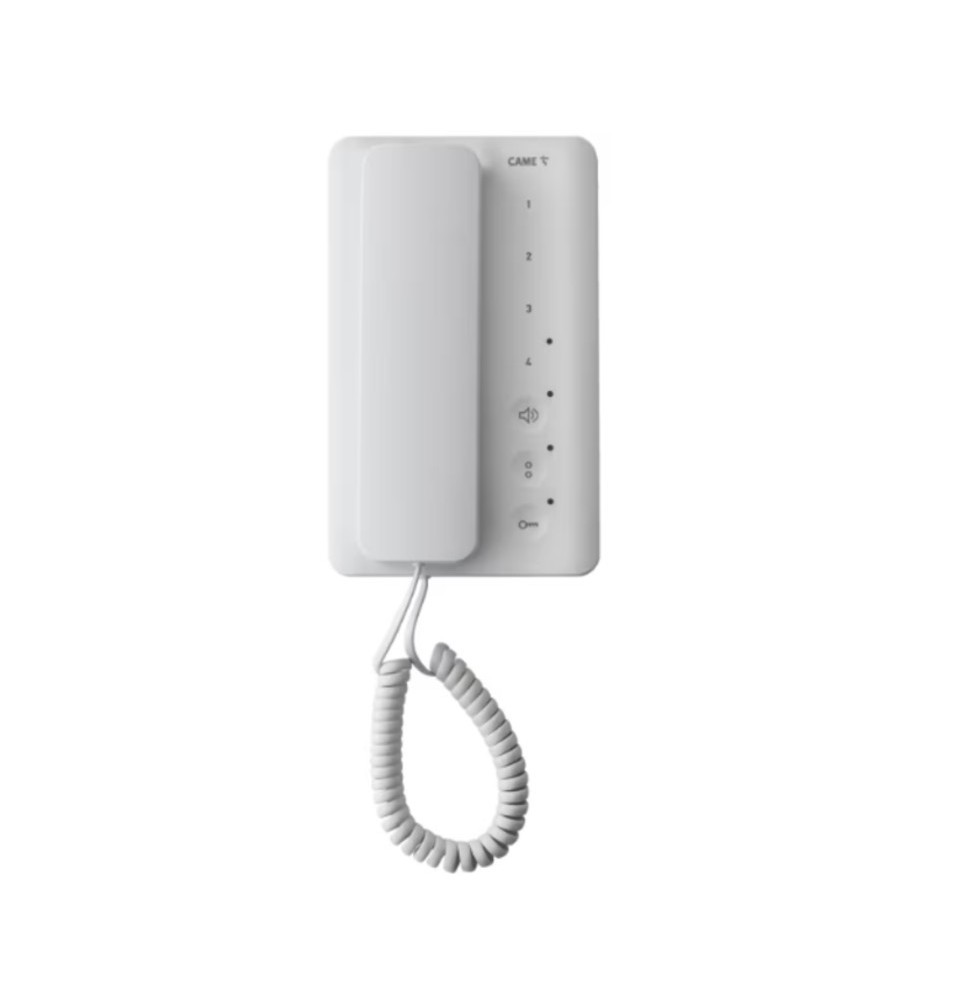 Citofono 2 fili per sistemi X1 e XIP  Tasti soft TouchBPT  840CA-0050