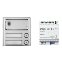 Kit Colonna Secondaria Audio 2Voice Sinthesi Steel Urmet 1783/729