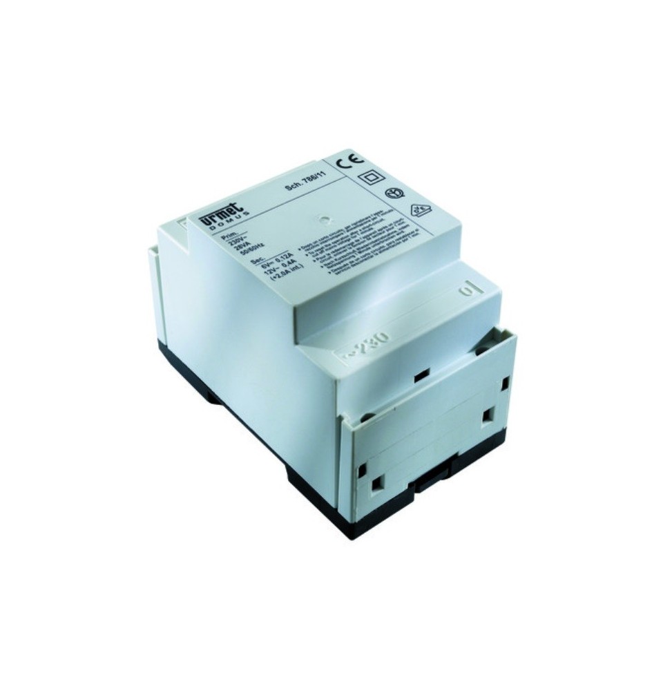 Alimentatore Citofonico 28VA per impianti Audio 4+N Urmet 786/11