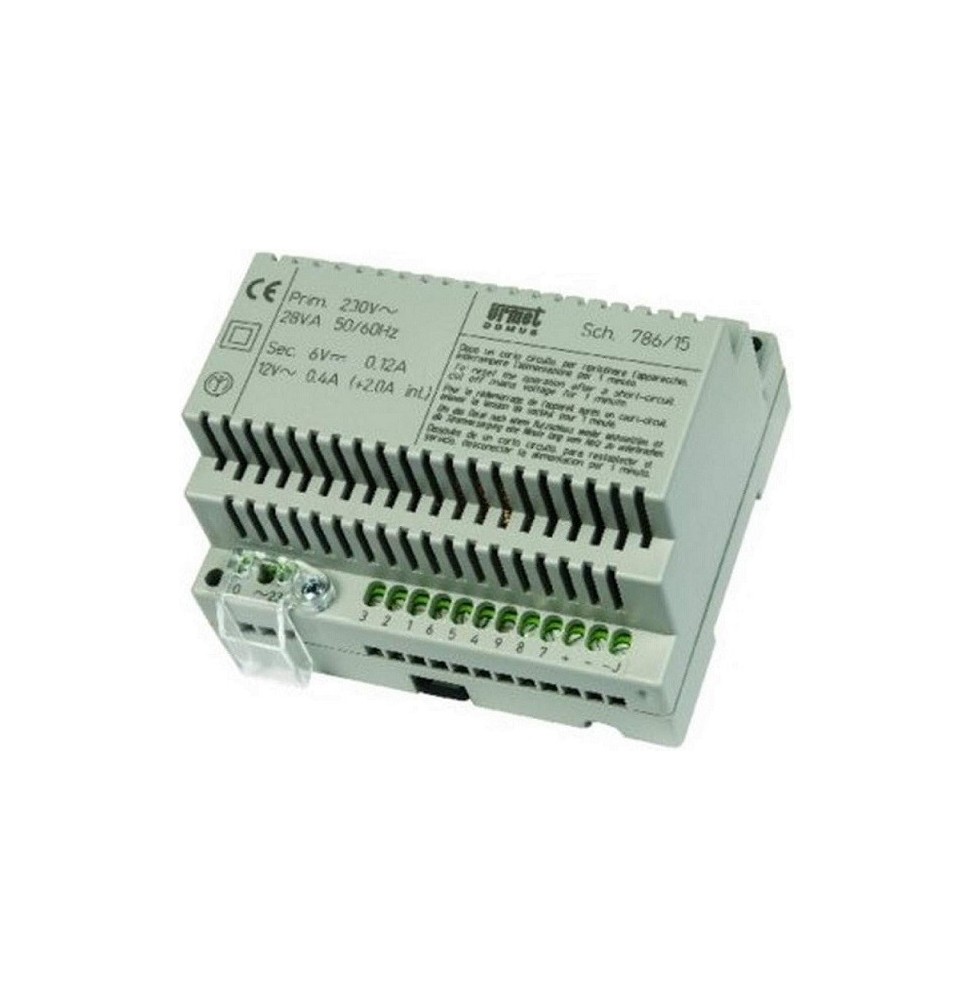 Alimentatore Citofonico con doppio generatore di nota Urmet 786/15