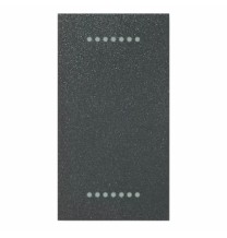 Tappo copriforo serie Noir Sistema 45 Grigio Noir AVE 45313