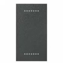 Tappo copriforo serie Noir Sistema 45 Grigio Noir AVE 45313