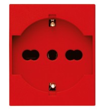 Presa Trivalente Schuko Bipasso 16A Vimar Linea 30210.R