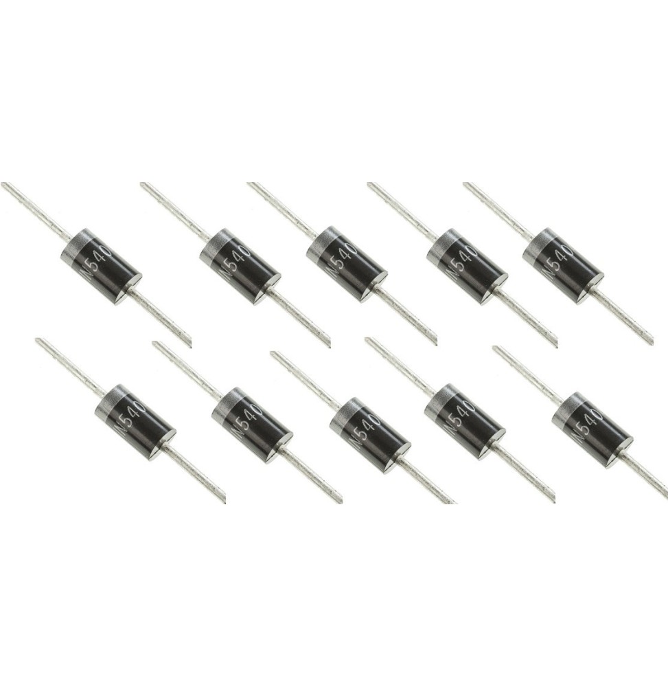 Confezione da 10 Diodi per impianti Citofonici 4+N Urmet 1131/4