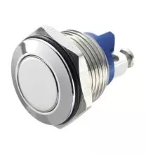 Pulsante antivandalo NA rotondo diametro 16MM IP65
