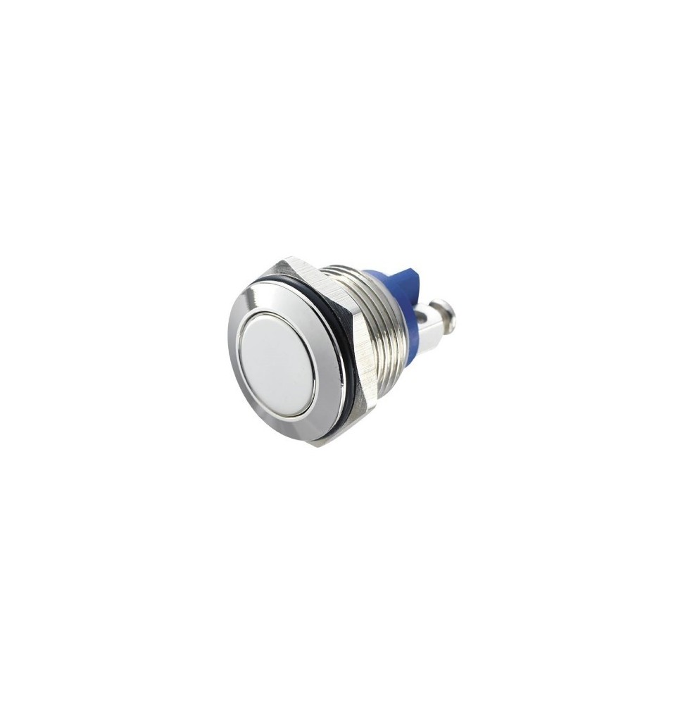 Pulsante antivandalo NA rotondo diametro 16MM IP65