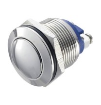 Pulsante antivandalo a cupola NA diametro 16MM IP65