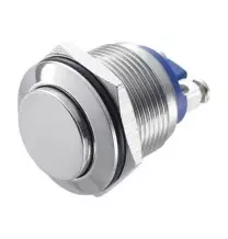 Pulsante antivandalo rialzato NA rotondo diametro 22 MM IP65