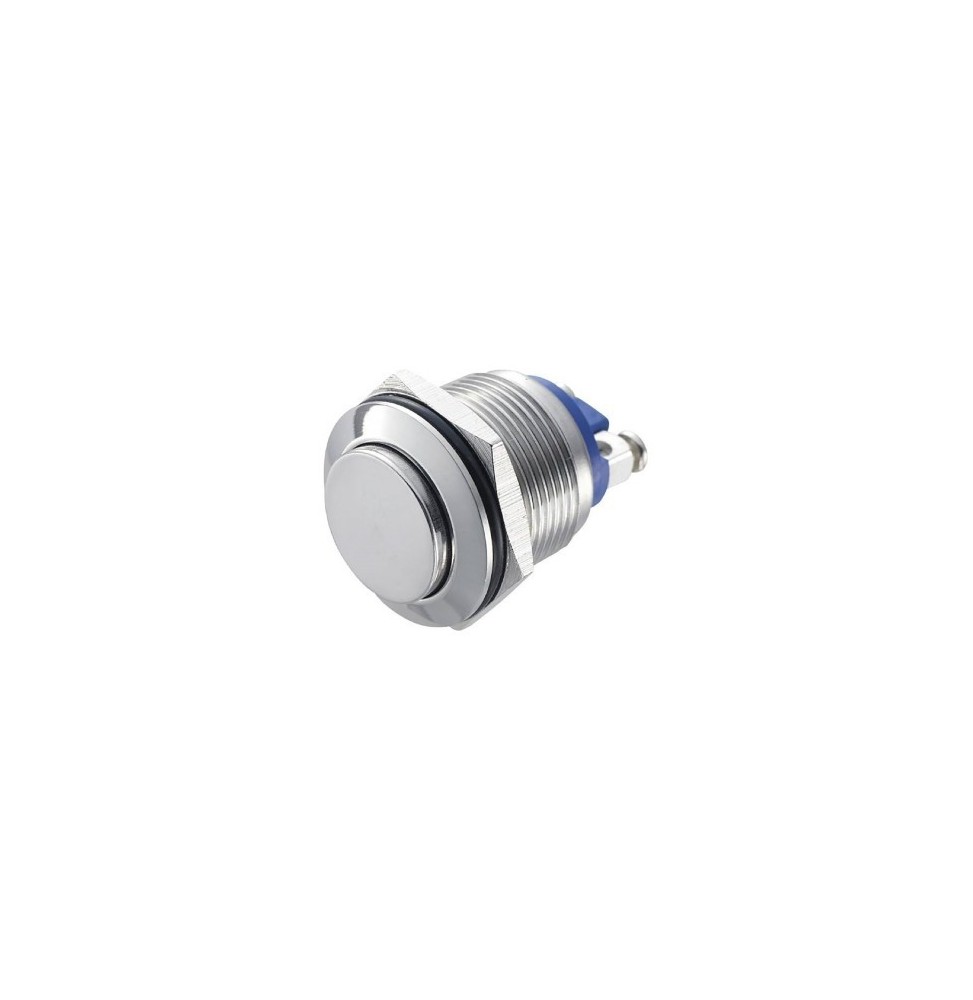 Pulsante antivandalo rialzato NA rotondo diametro 22 MM IP65