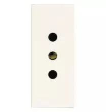 Presa 10A attacco piccolo Vimar Linea Bianca 30201.B