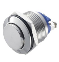 Pulsante antivandalo rialzato NA rotondo diametro 16MM IP65