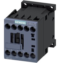 Contattore 3 poli 9A bobina 230Vac 1 NO Dimensione S00 Siemens 3RT20161AP01