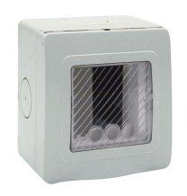 Contenitore IP55 grigio  con membrana di protezione  Sistema 441 Posto AVE 44ST01