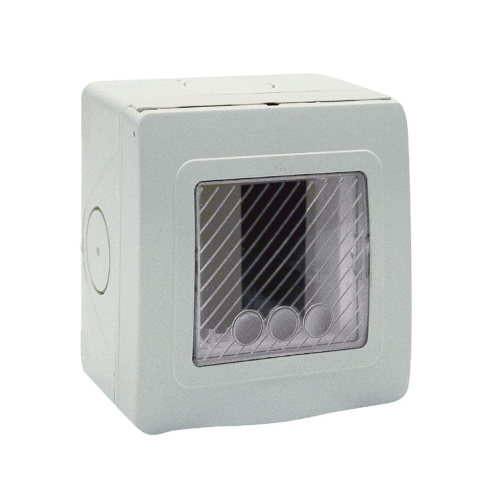 Contenitore IP55 grigio  con membrana di protezione  Sistema 441 Posto AVE 44ST01