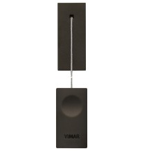 Pulsante a tirante Portata contatti 10A Vimar Linea Nera 30054.G